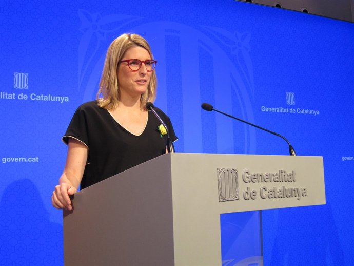  La Portaveu Del Govern Elsa Artadi