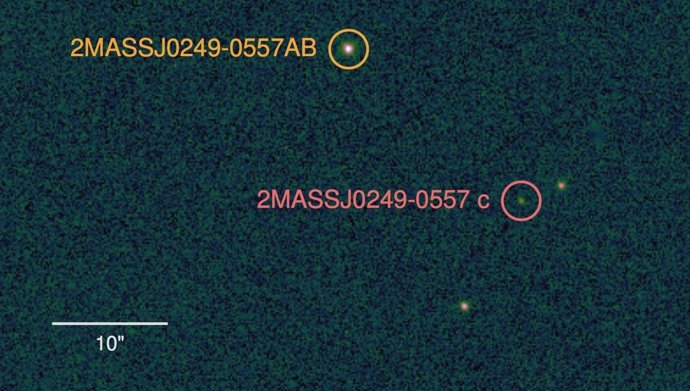 Imagen directra del sistema 2MASS 0249