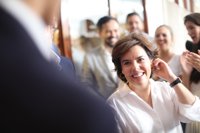 Santamaría espera que Casado pueda "valorar" lo que le ha expuesto aunque "hoy por hoy" rechace una lista de unidad