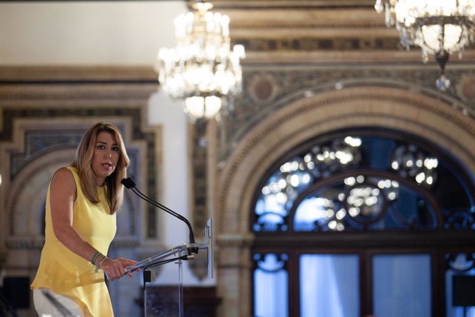 Susana Díaz, en Forum Europa. Tribuna Andalucía
