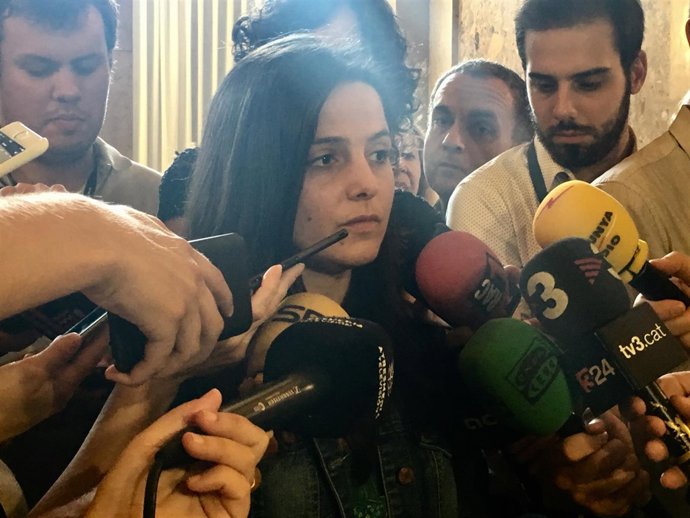 La diputada de la CUP Maria Sirvent