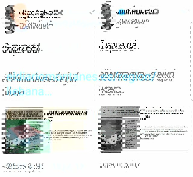 Tuit de Revilla calificando como "chapuza" lo sucedido en Turieno