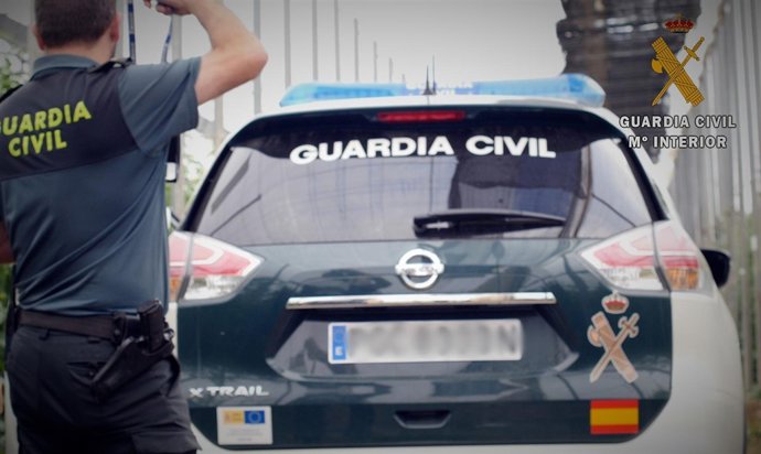 Vehículo de la Guardia Civil