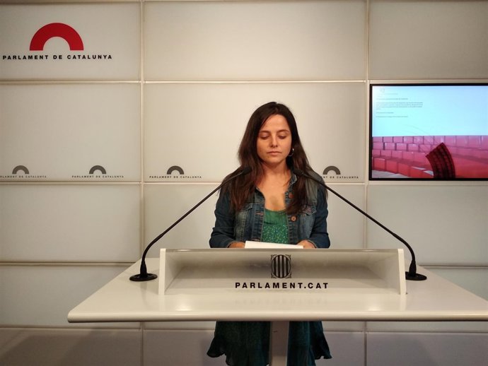 La diputada de la CUP Maria Sirvent