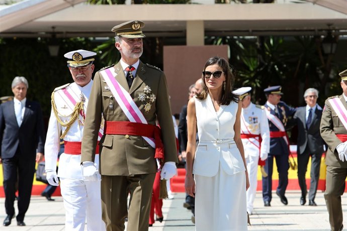 Los reyes felipe y letizia