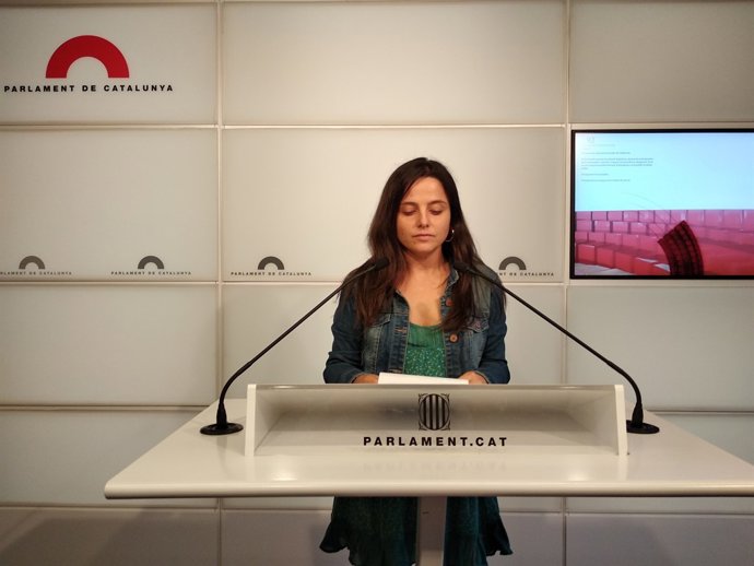 La diputada de la CUP Maria Sirvent