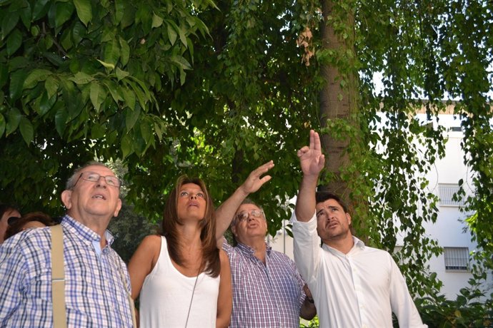 Beltrán Pérez visita el Distrito Macarena