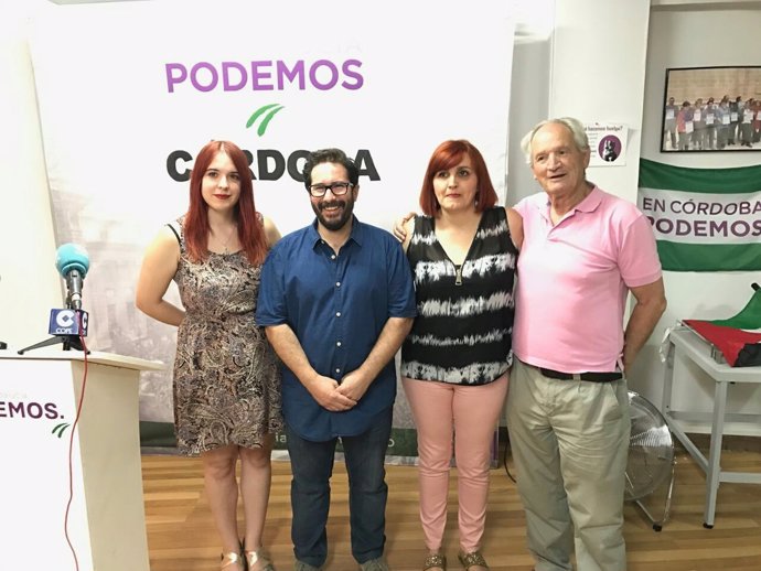 Luzmarina Dorado, David Moscoso, Cristina Pérez y Ramón Jubera