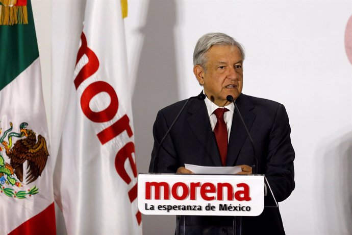 Andres Manuel Lopez Obrador, presidential pre-candidate of the National Regenera