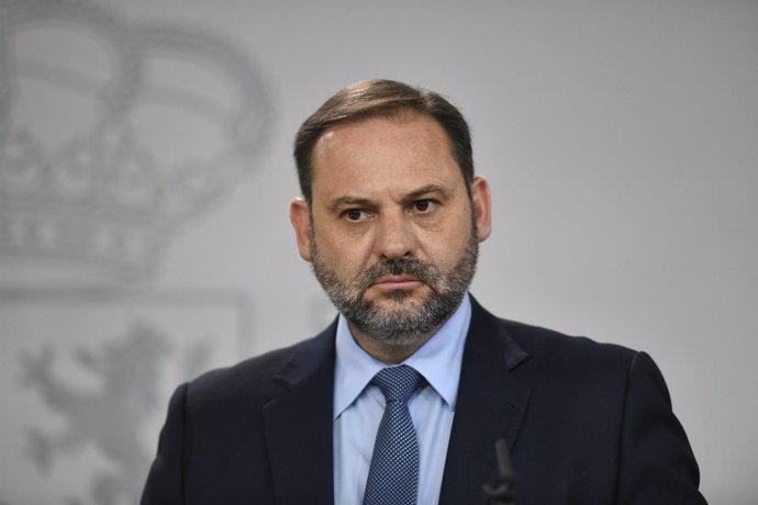 Rueda de prensa del ministro de Fomento, José Luis Ábalos