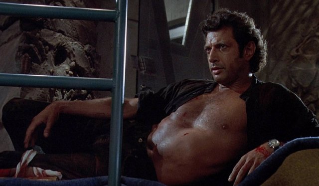 Jeff Goldblum en Jurassic Park