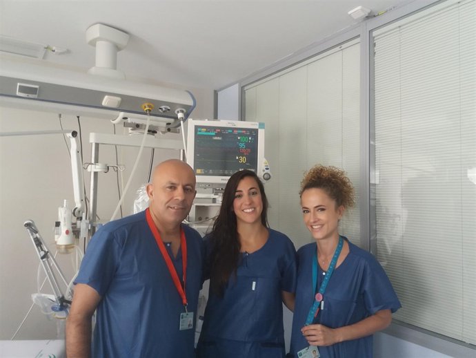 Profesionales de enfermería de la UCI Pediátrica del Materno por seguridad pacie