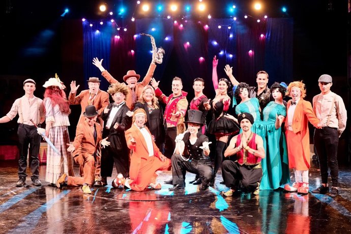 Presentación del espectáculo 'Vintage' del Circo Quimera