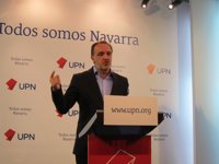 Javier Esparza (UPN) acusa a Uxue Barkos de "manipular y engañar a los ciudadanos"