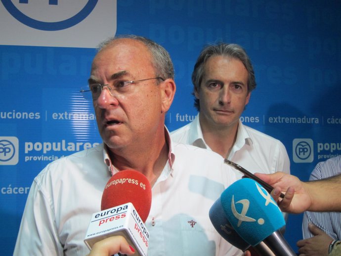 José Antonio Monago, presidente del PP en Extremadura                         