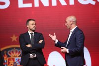 Rubiales: "Luis Enrique ha sido la única opción antes, durante y después del Mundial"
