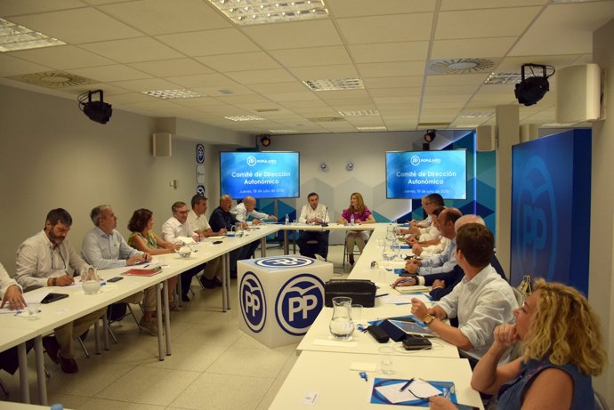 El Comité de Dirección del PP de Aragón 