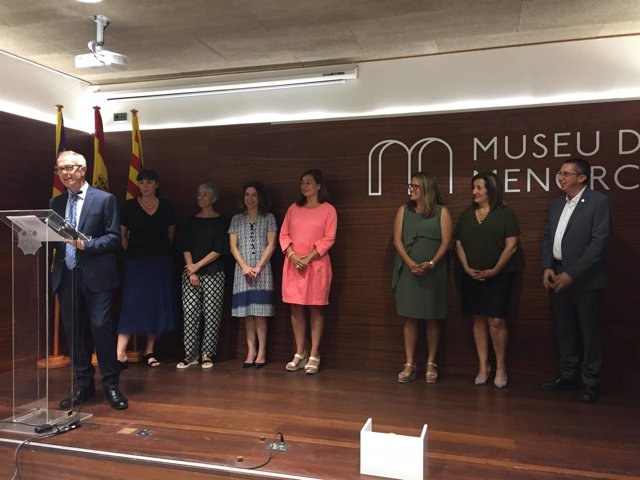 El ministro de Cultura preside la inauguración de la reapertura del Museu de Menorca