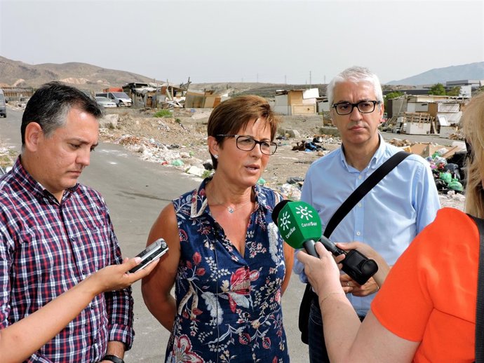La portavoz del PSOE en el Ayuntamiento de Almería, Adriana Valverde