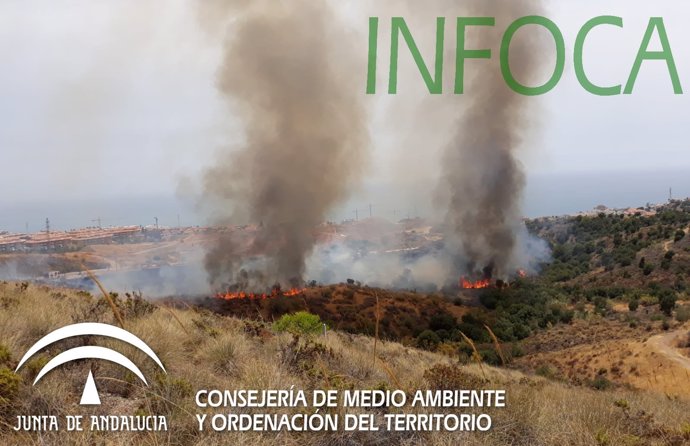 Incendio El Higuerón Fuengirola