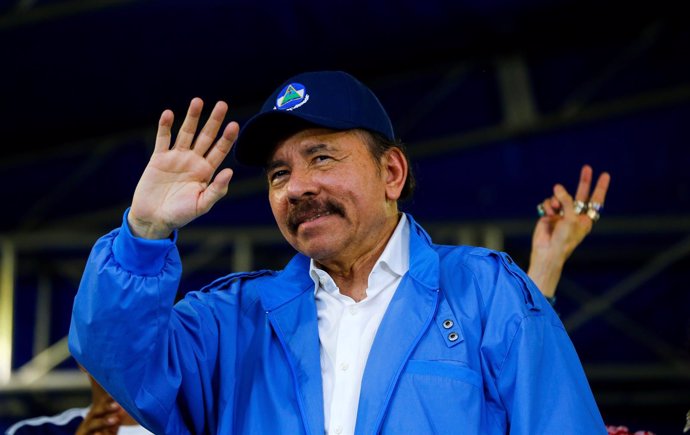 El presidente de Nicaragua, Daniel Ortega