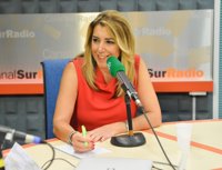 Susana Díaz: "Mi voluntad es agotar la legislatura, pero no depende sólo de mi y otros están en crear inestabilidad"