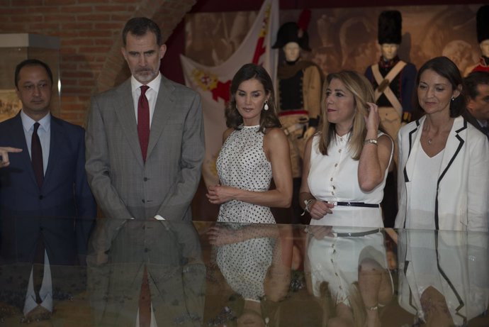 Los Reyes Felipe y Letizia, este jueves en Bailén junto a Susana Díaz
