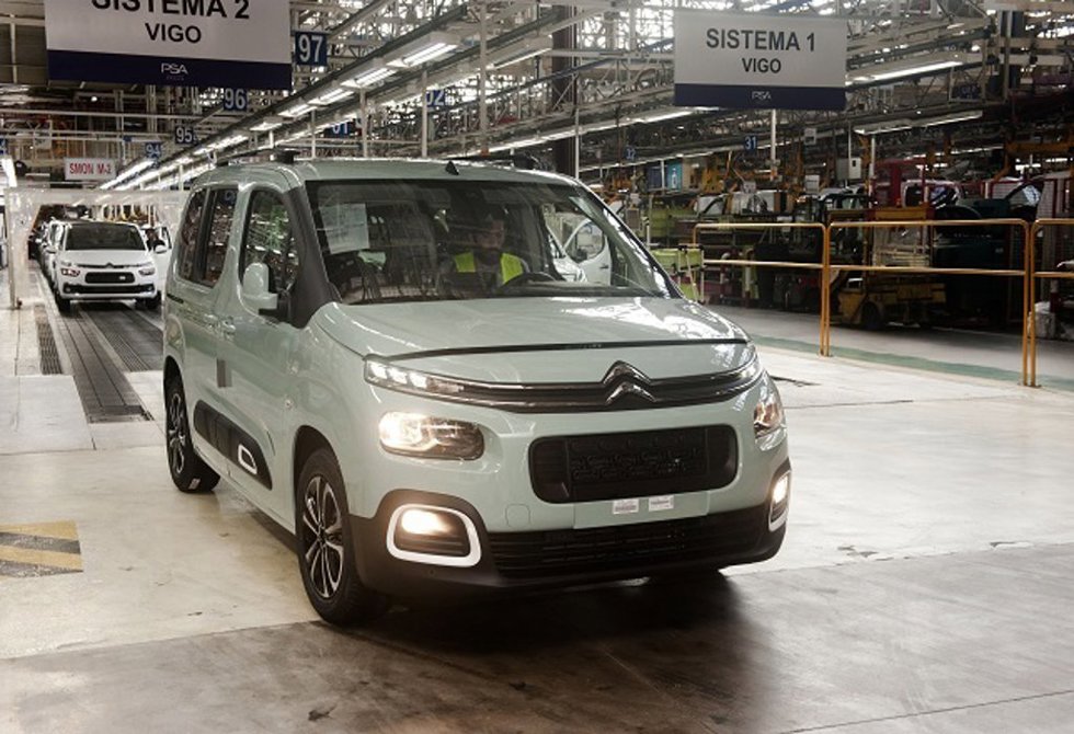 Producción de vehículos/fábrica de automóviles/Berlingo/planta de coches