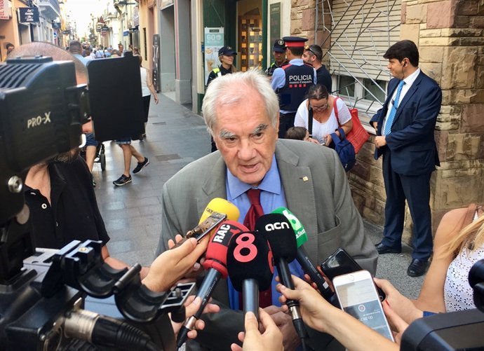 El conseller d'Acció Exterior de la Generalitat, Ernest Maragall,