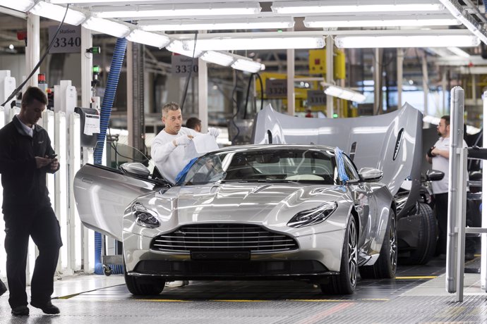 Producción de Aston Martin 