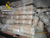 Detenido en el puerto de Motril (Granada) por transportar 482 kilos de hachís en su camión