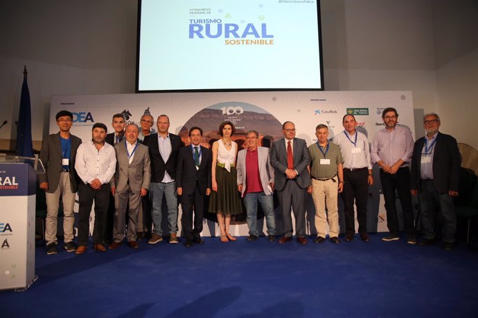 Foto de clausura del Congreso Mundial de Turismo Rural Sostenible 