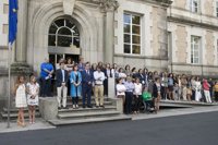 Galicia guarda un minuto de silencio en repulsa por el crimen machista de A Coruña