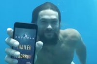 Aquaman: Jason Momoa, en remojo para anunciar el tráiler de la Comic Con
