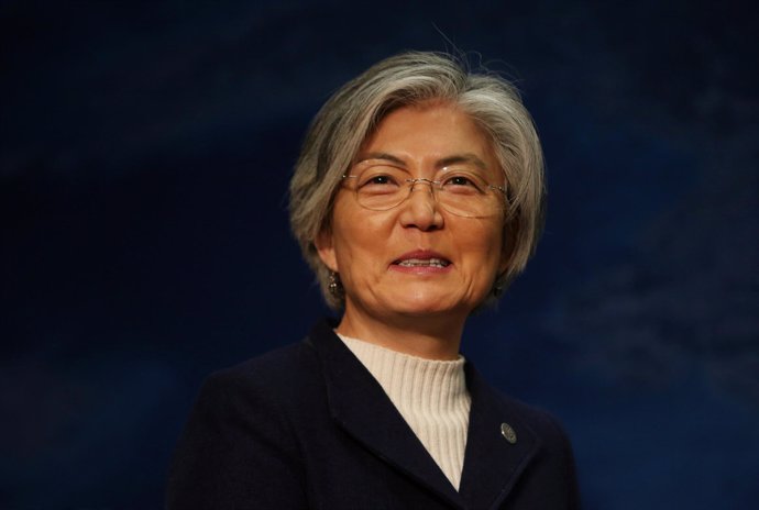 La ministra de Asuntos Exteriores de Corea del Sur, Kang Kyung Wha