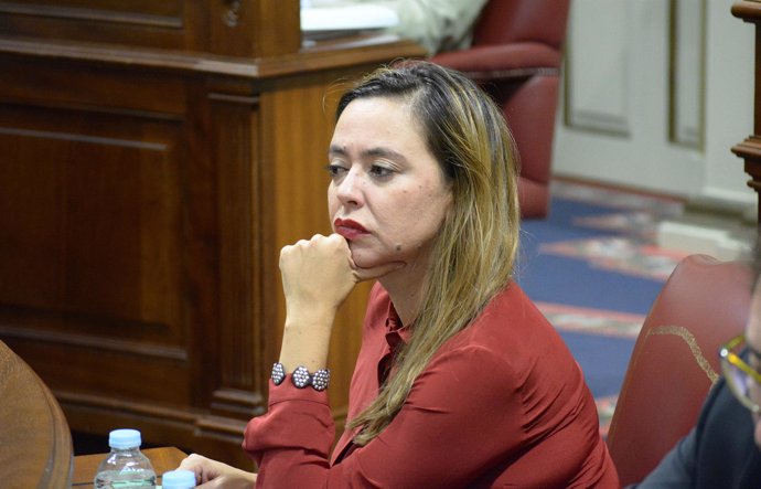La portavoz del Grupo Parlamentario Socialista, Dolores Corujo