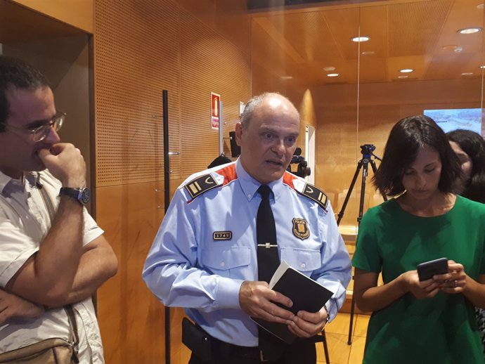El cap de la Comissaria General de Mobilitat dels Mossos, Vicenç Gasulla