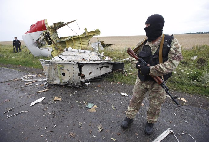MH17 de Malaysia Airlines derribado en Ucrania