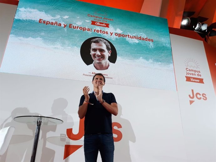 Albert Rivera, aquest dissabte a Alacant