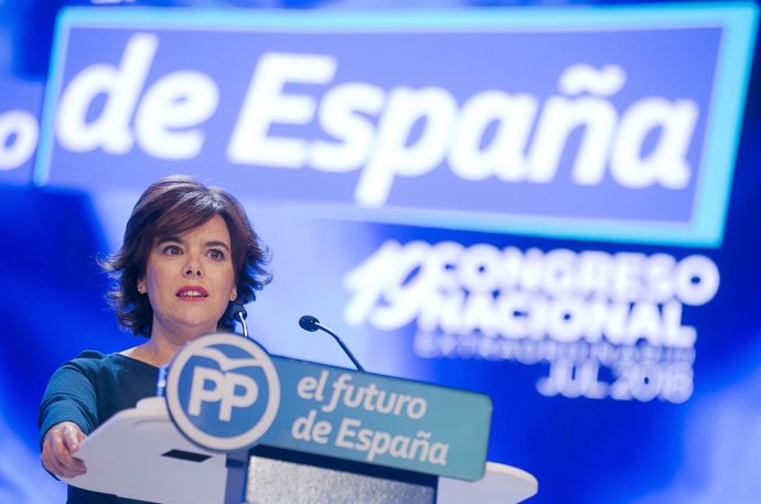 Intervención Soraya Sáenz de Santamaría Congreso PP