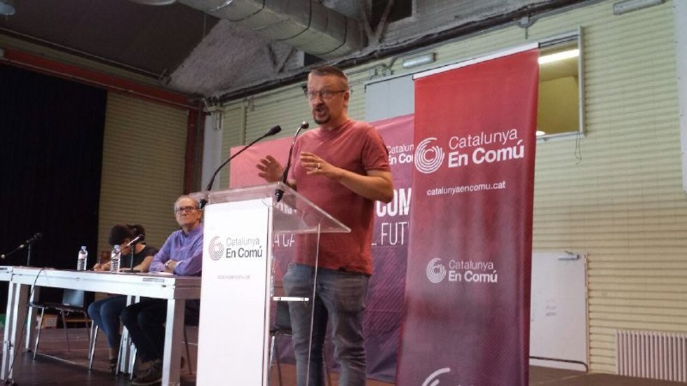 El líder de los comuns, Xavier Domènech