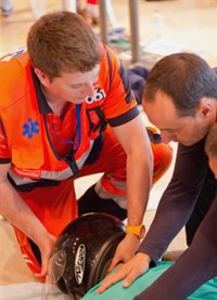 Un fallecido y un herido en un accidente de moto en Camas (Sevilla)