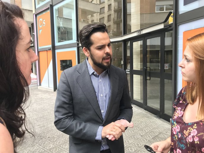 El secretari de comunicació de Cs,  Fernando de Páramo