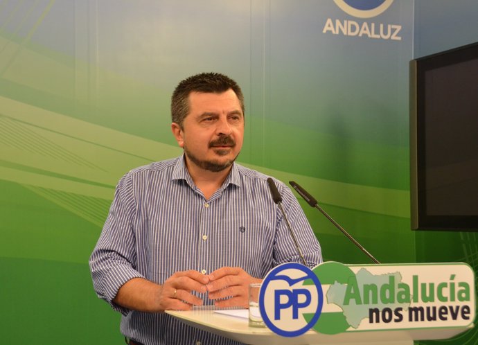El vicesecretario de Organización, Formación y Electoral del PP-A, Toni Martín