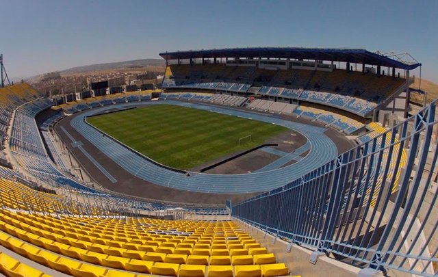 Vista panorámica del Stade Ibn Battouta