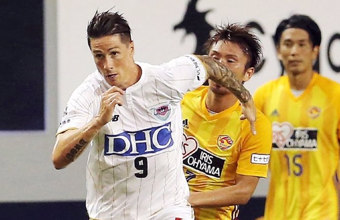 Fernando Torres debuta con derrota en la Liga japonesa