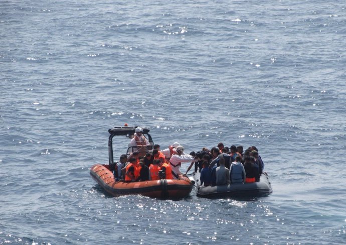 Personas rescatadas por Salvamento Marítimo el 22 de julio de 2018