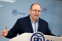Tellado ve a Feijóo como el "referente de la política autonómica" bajo el liderazgo de Casado