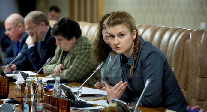 Maria Butina, acusada en EEUU de ser una agente de Rusia