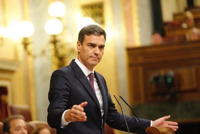El presidente del Gobierno, Pedro Sánchez